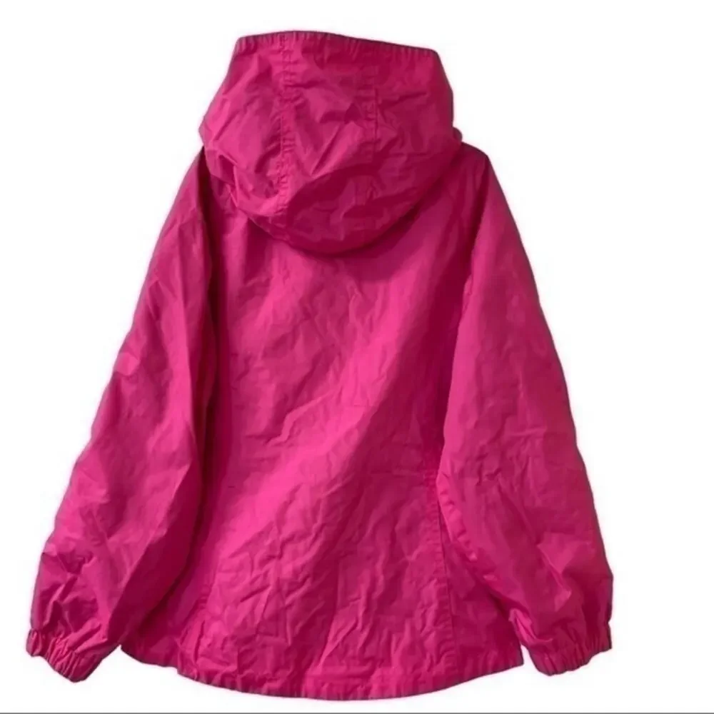 Hot Pink Windbreaker Jacket Girl’s Size 10-12